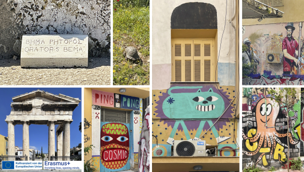 Mit Erasmus+ in Athen